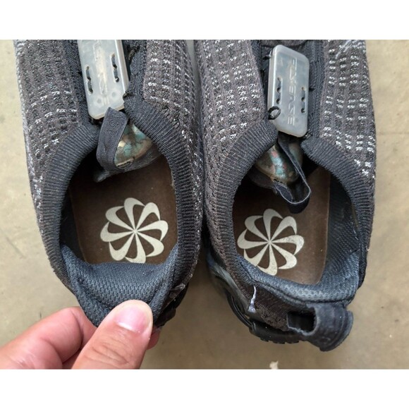 Nike Air VaporMax 2020 Flyknit Sneakers "Black Dark Grey" Size 8 US Men - Picture 5 of 9